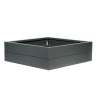 Bloembak antraciet 270x270x28 cm